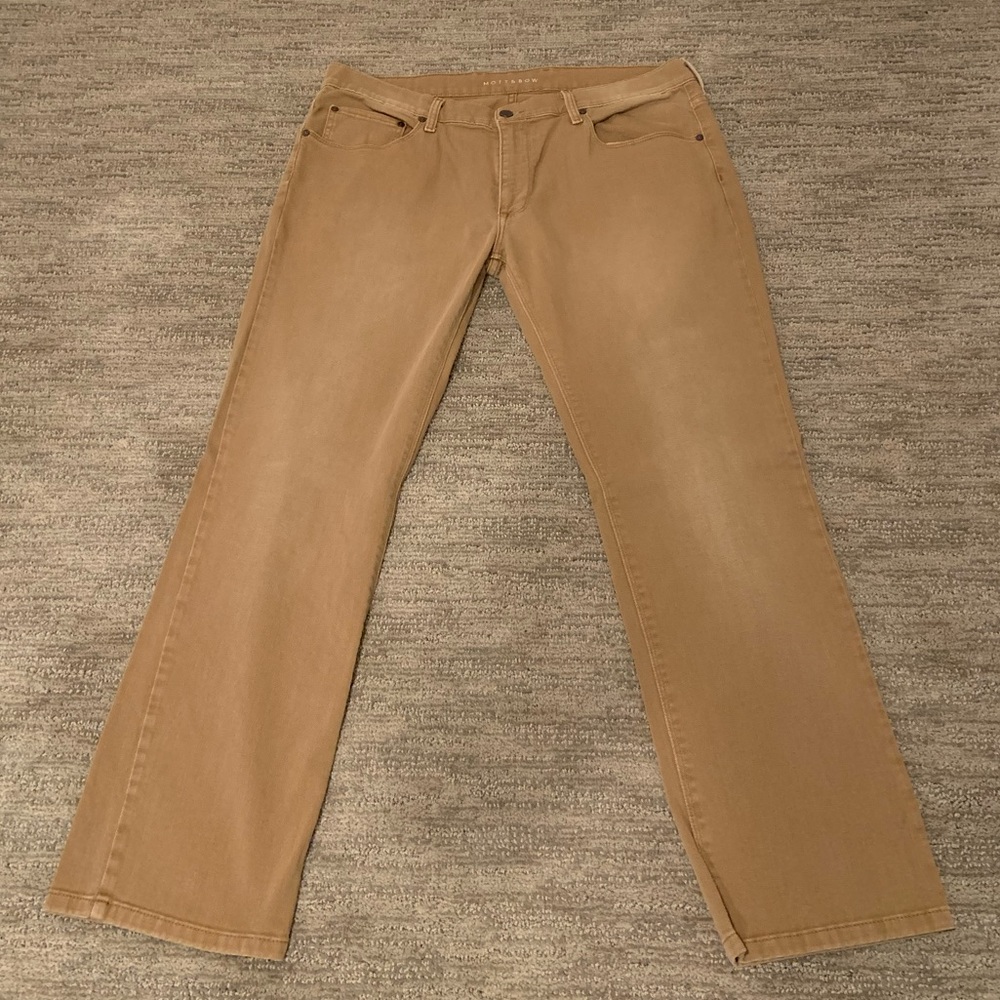 MOTT & BOW KHAKI CHINO/JEANS 38x32